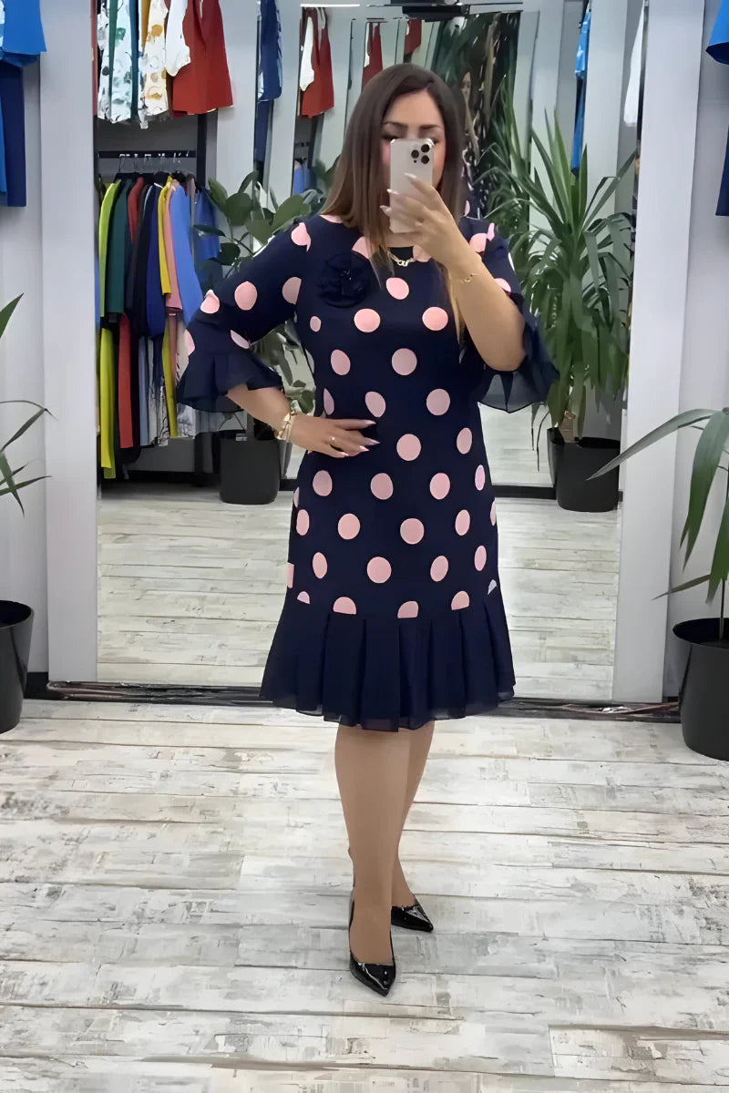 Pia – Elegantní a pohodlné midi šaty