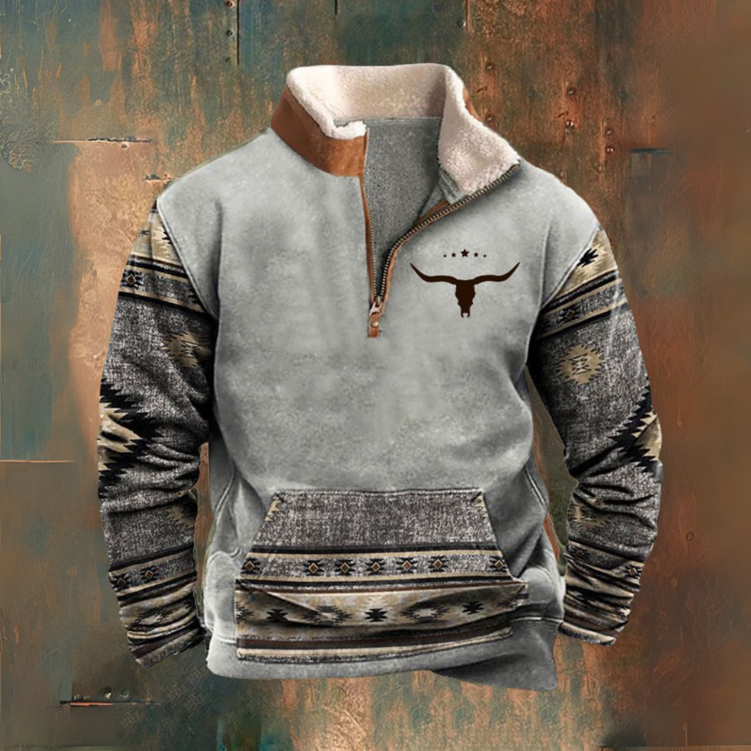 RODEO — Poloviční zip bunda na podzim-zimu