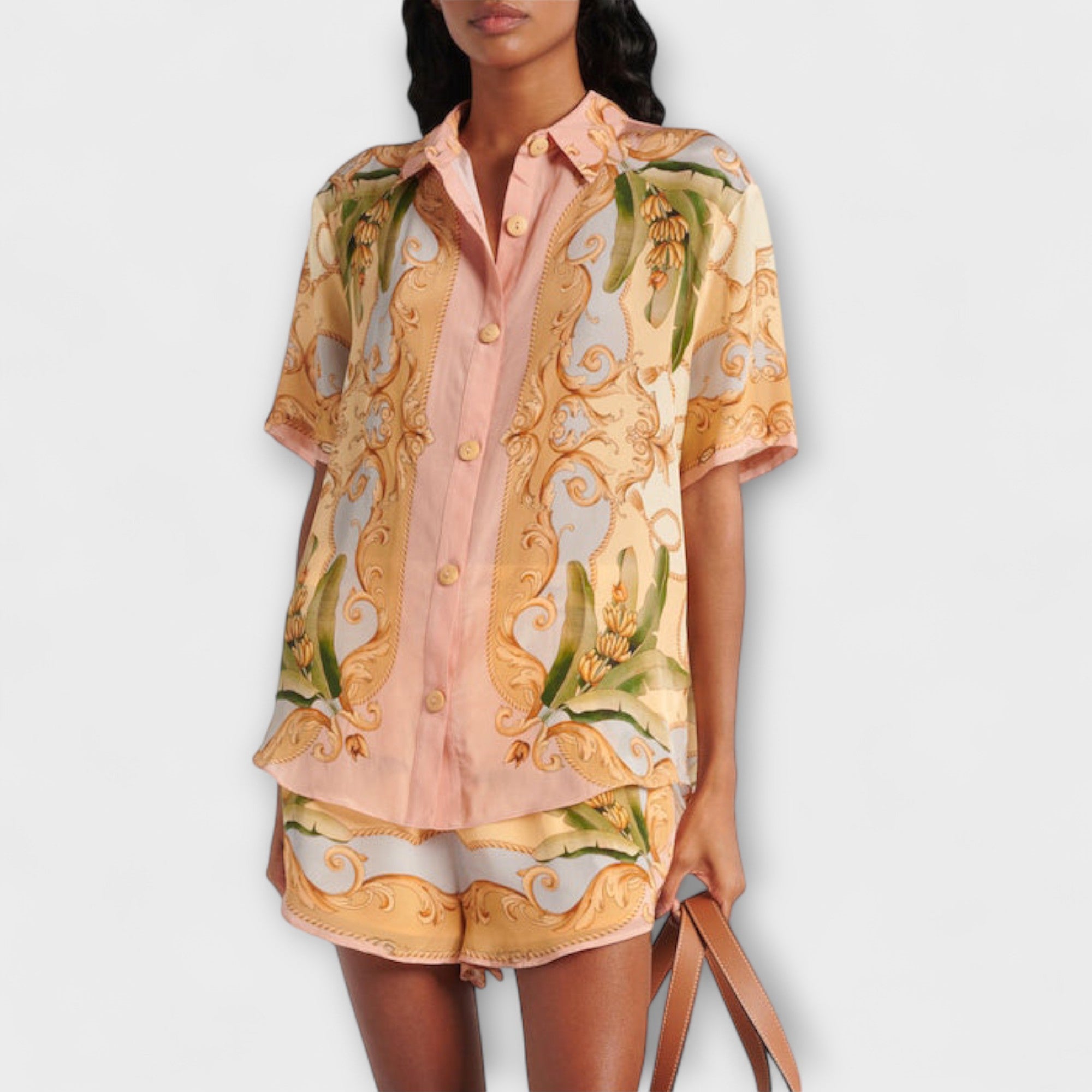 Maren - Vintage botanický kaleidoskopový tiskový set