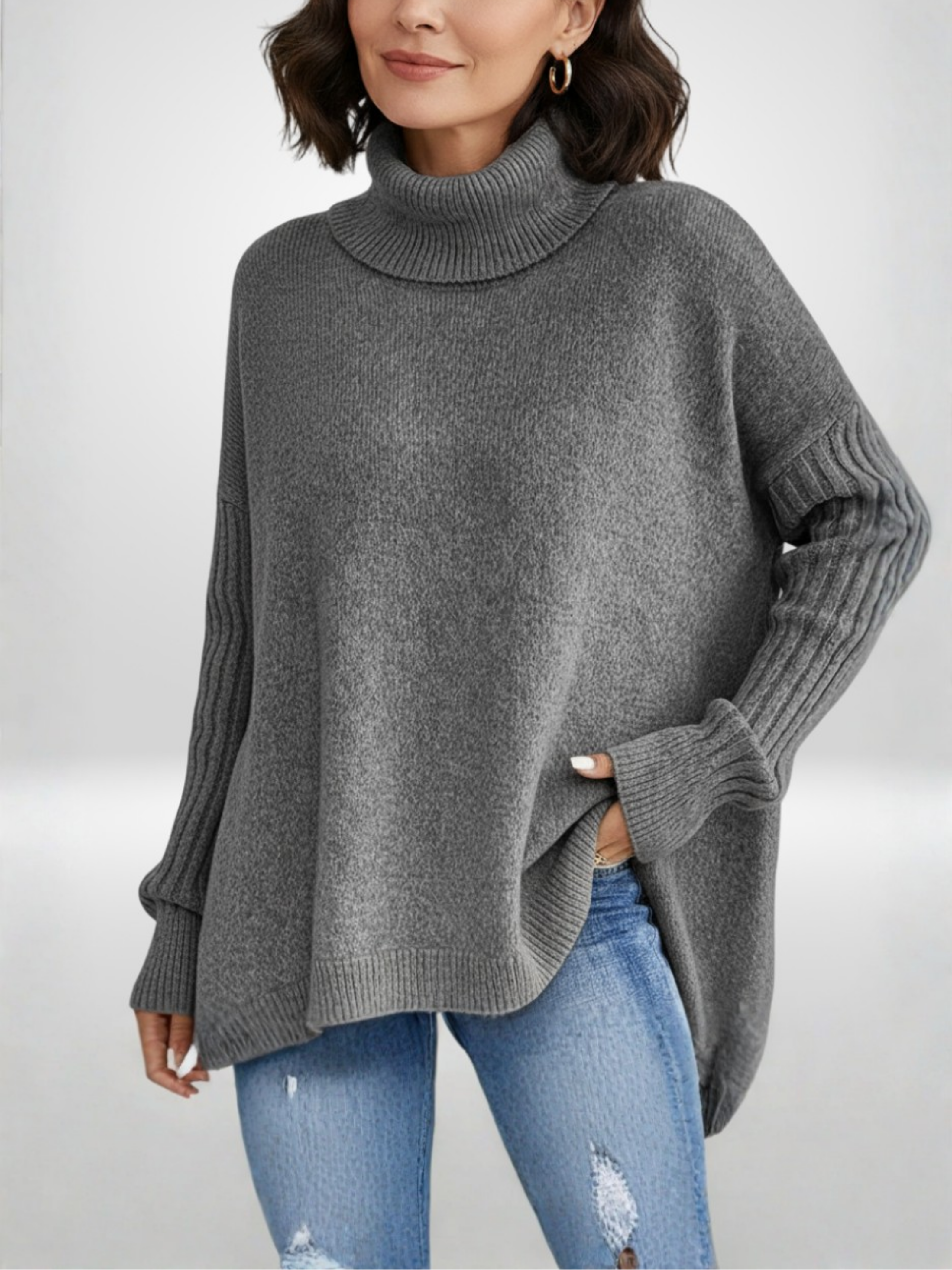 Fialová | Elegantní Dlouhý Kolír