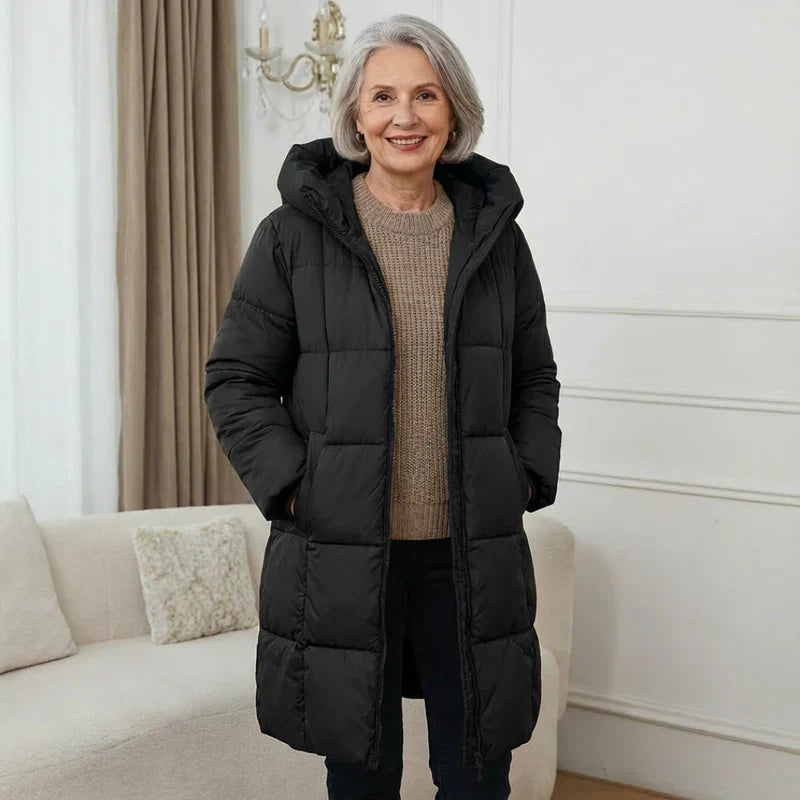 Campbell™ | Prošívaná bunda s kapucí