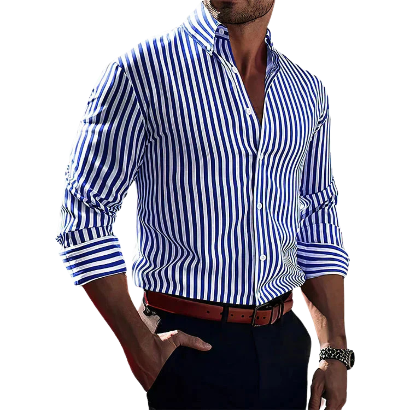 Savrani™ | Košile Confidence s pruhy