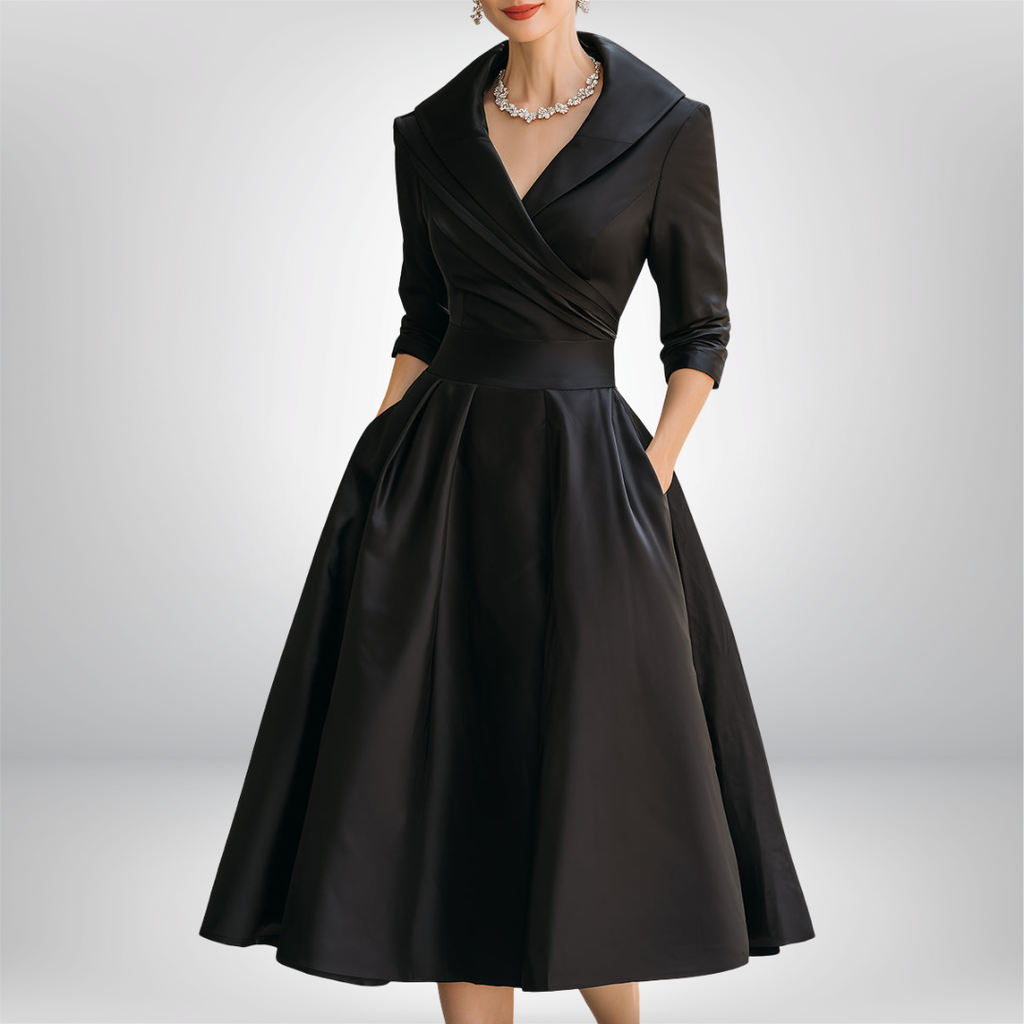 Dharmay | Elegantní midi šaty