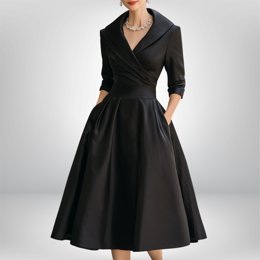 Dharmay | Elegantní midi šaty