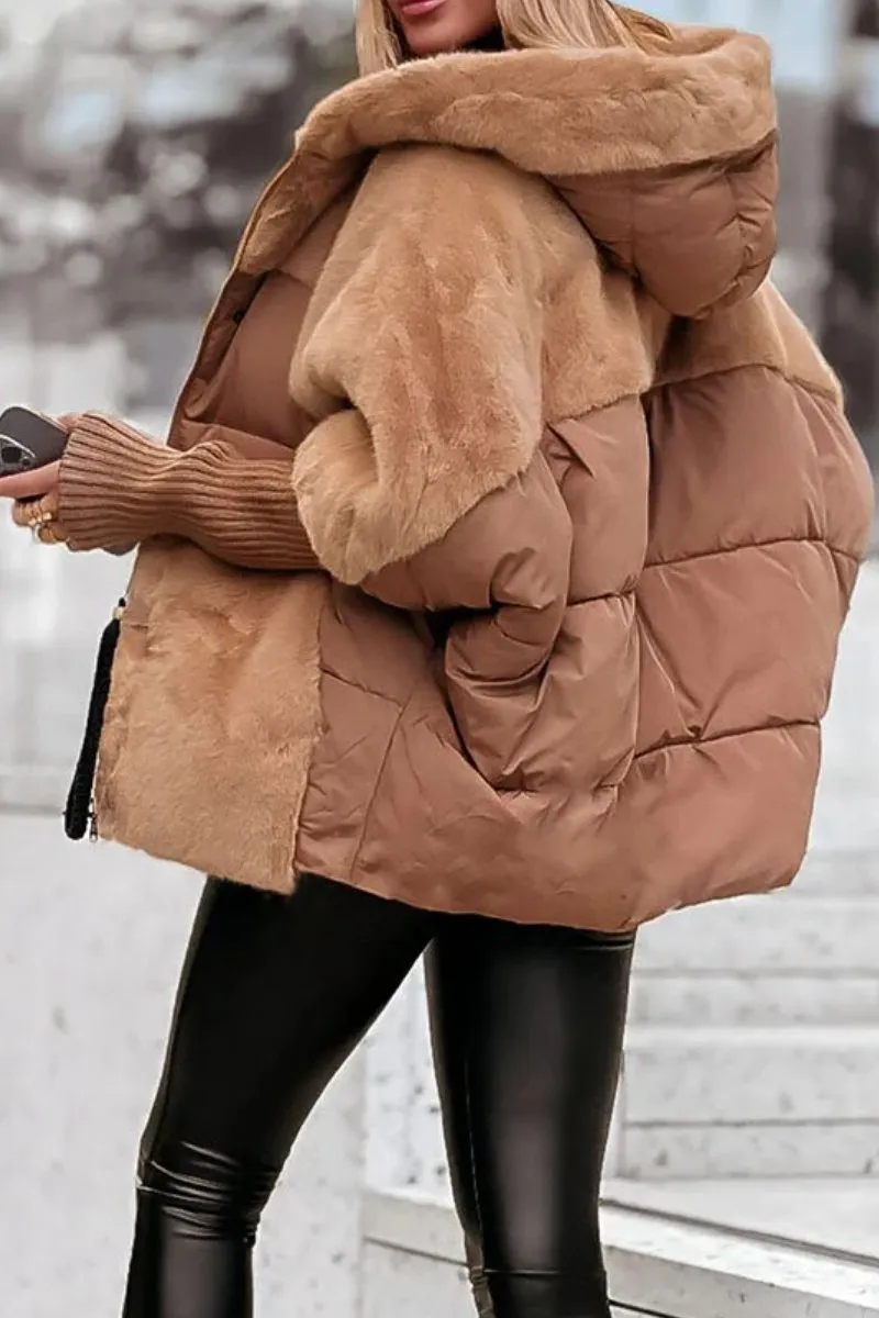Ava - Elegantní Puffer Bunda