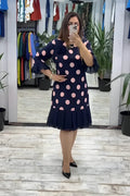 Pia – Elegantní a pohodlné midi šaty