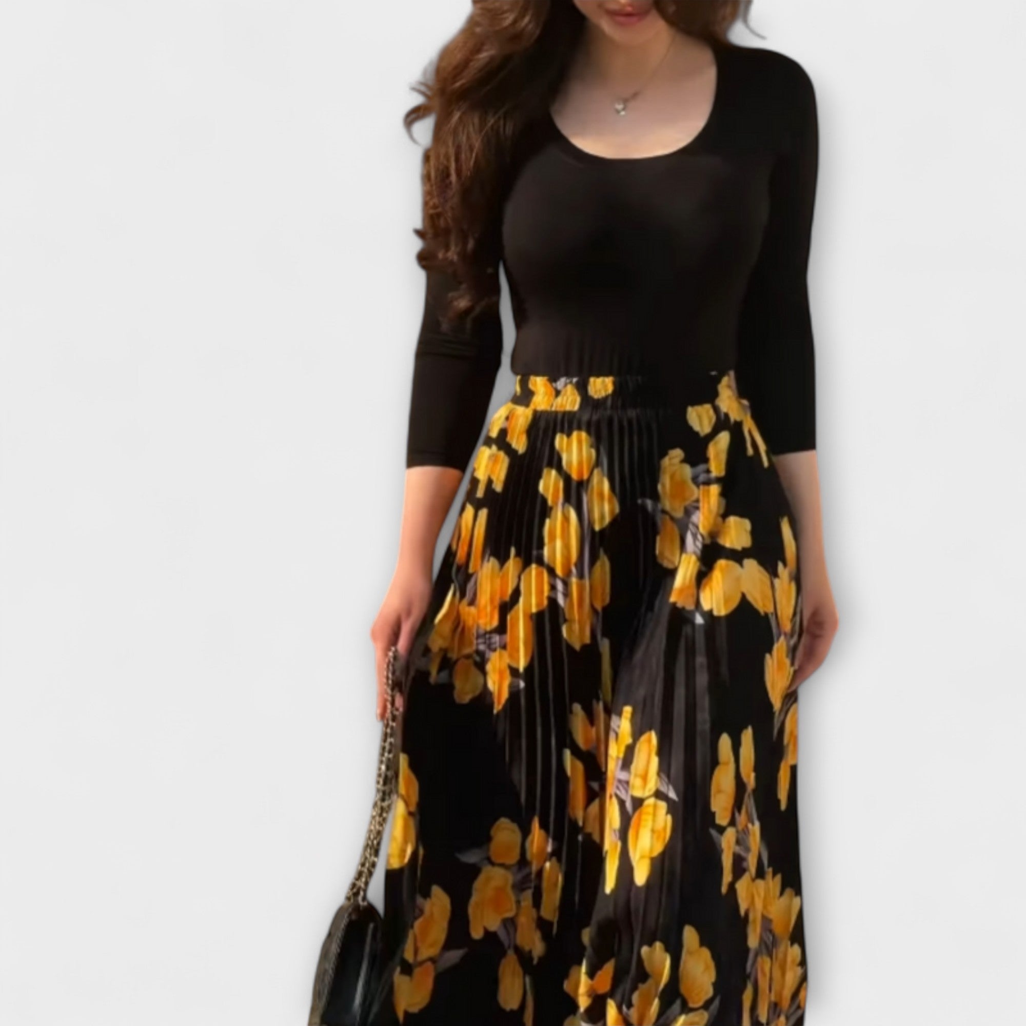 Violette - Skládaná Sukně a Top Ensemble