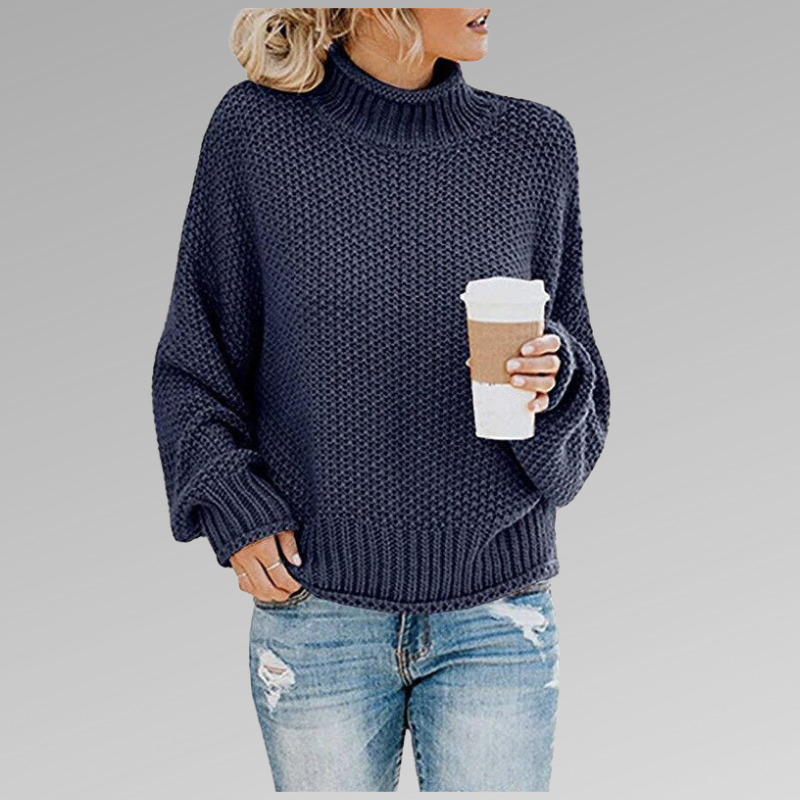 Zarah | Svetr s vysokým límcem