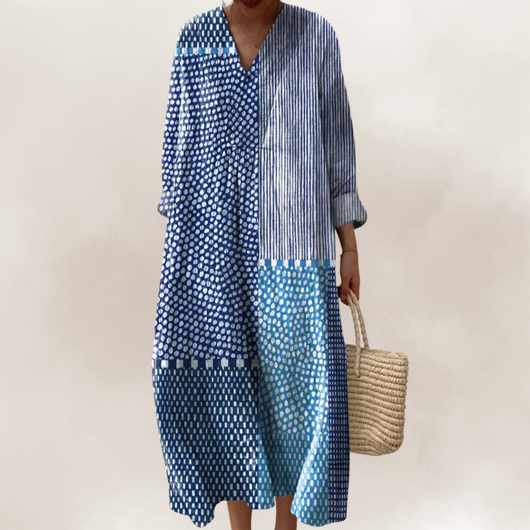 Vlasta | Vzorované šaty