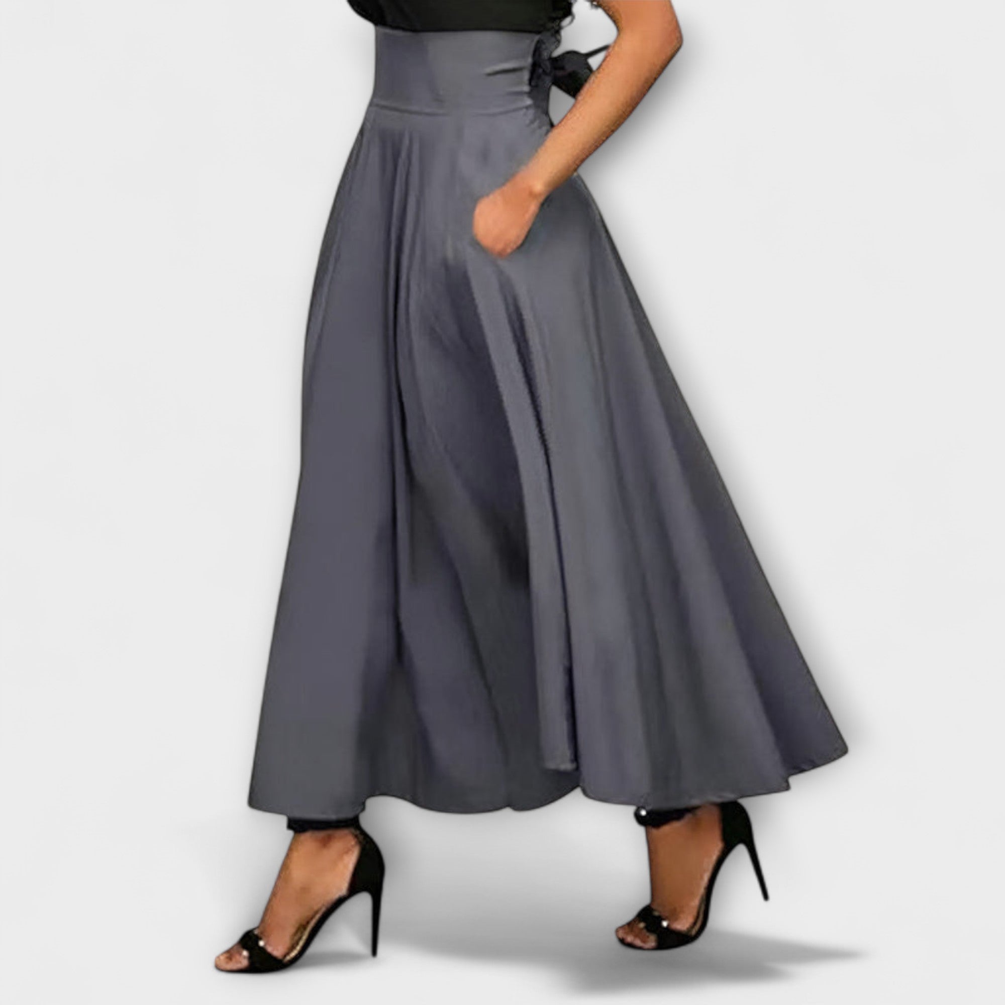 Luitgard - Elegantní maxi sukně v chic stylu