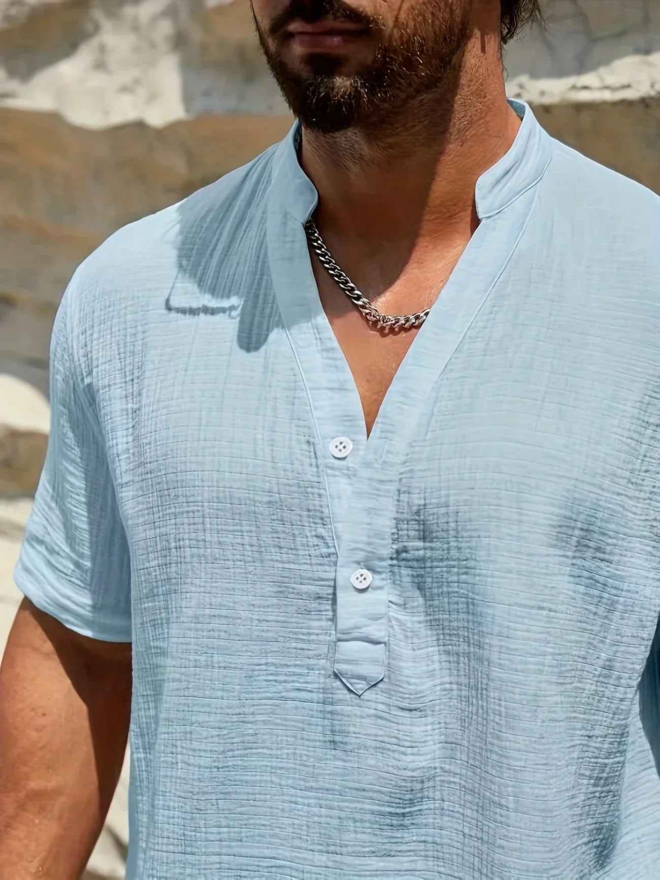 Savrani™ | Elegantní letní košile s vysokým límcem