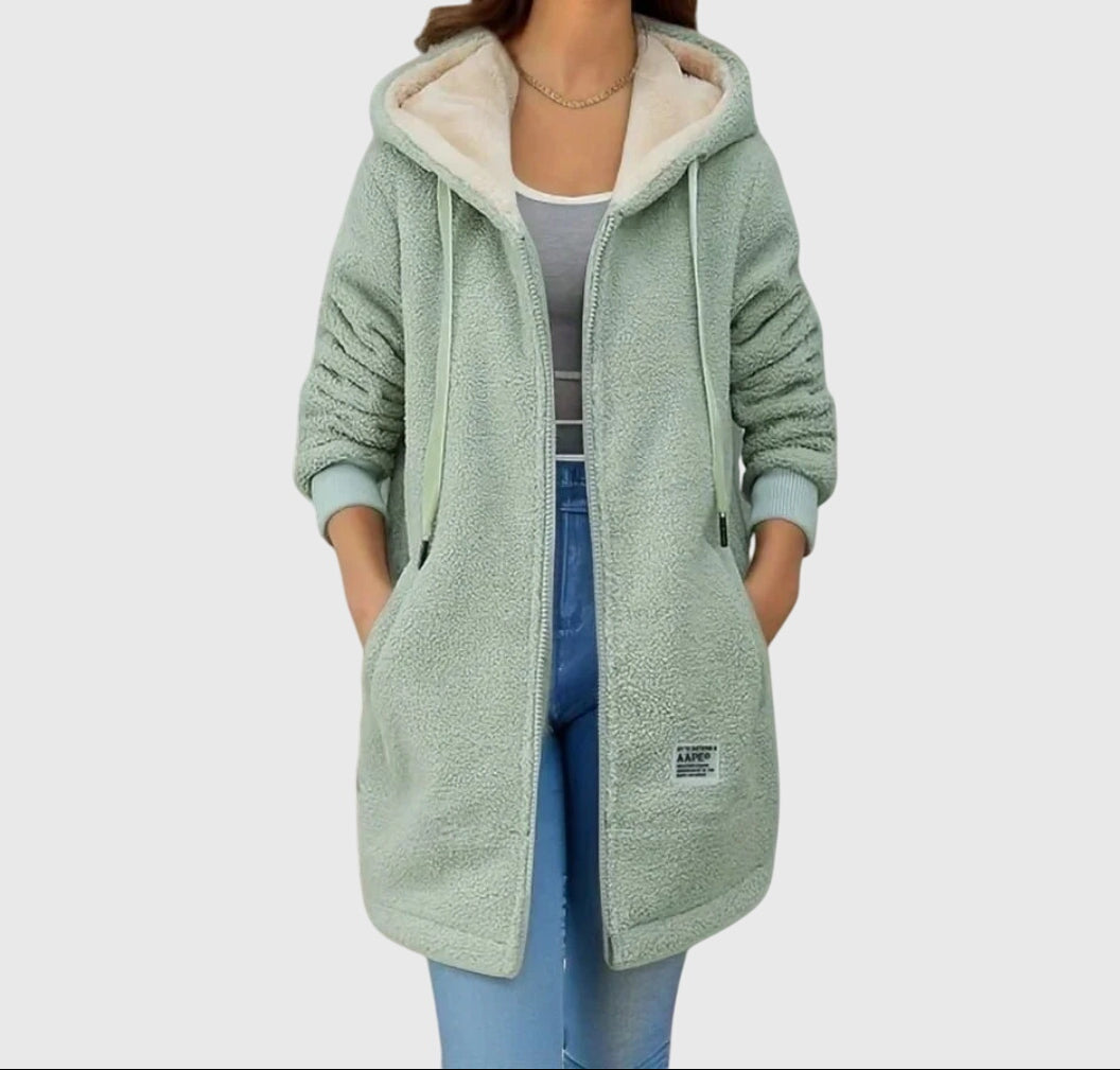 Fialová | Dámská fleece bunda