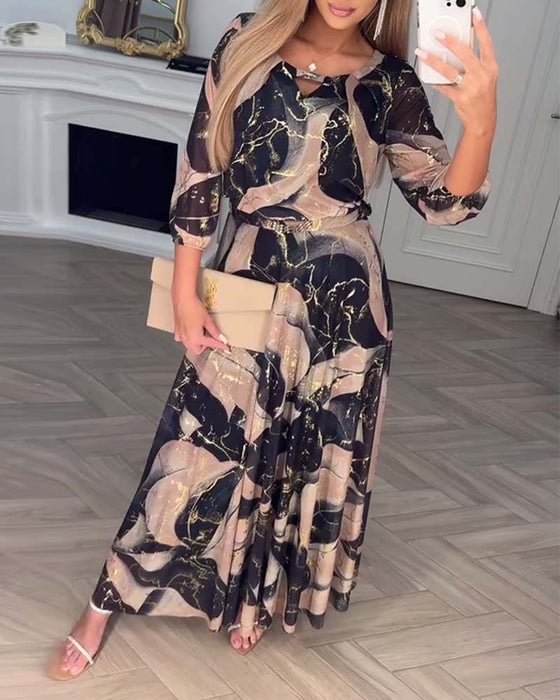 Chavelle | Elegantní šaty s potiskem