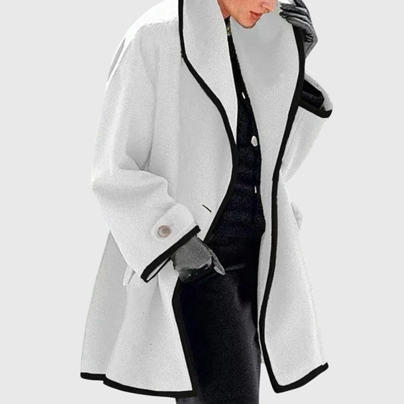 Fialová | Elegantní a Trendy Fleecová Bunda