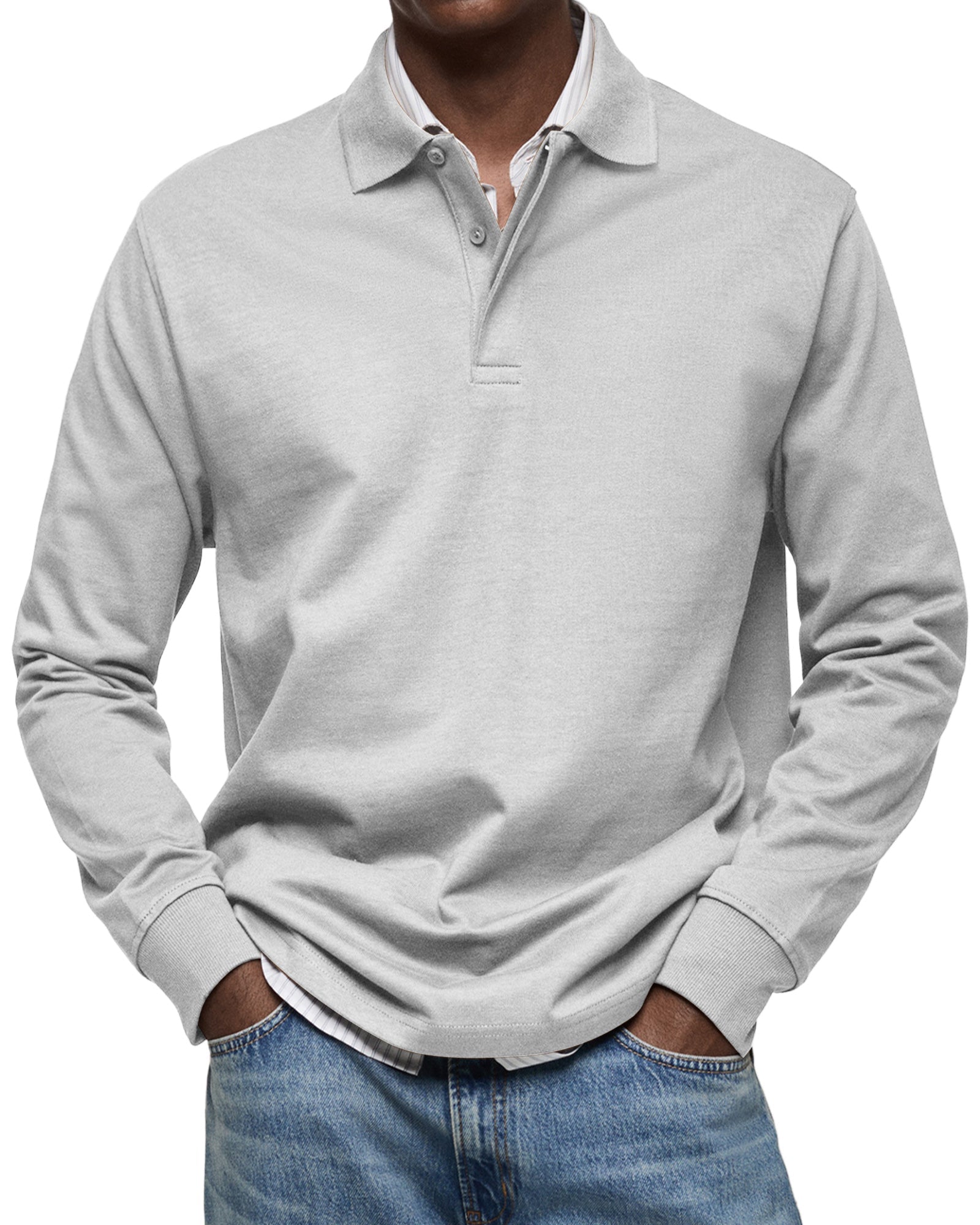 Savrani™ | Casual polo košile s dlouhým rukávem