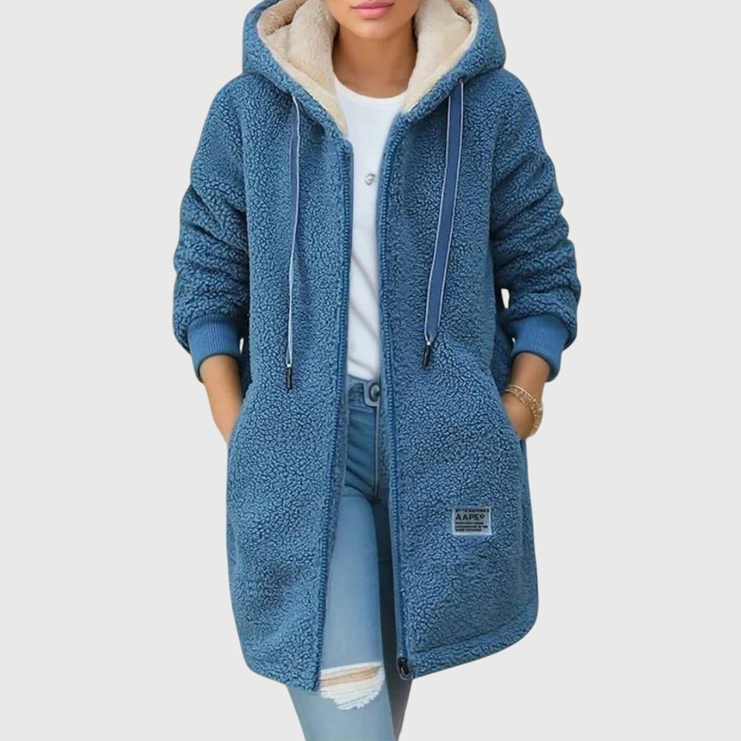 Fialová | Dámská fleece bunda