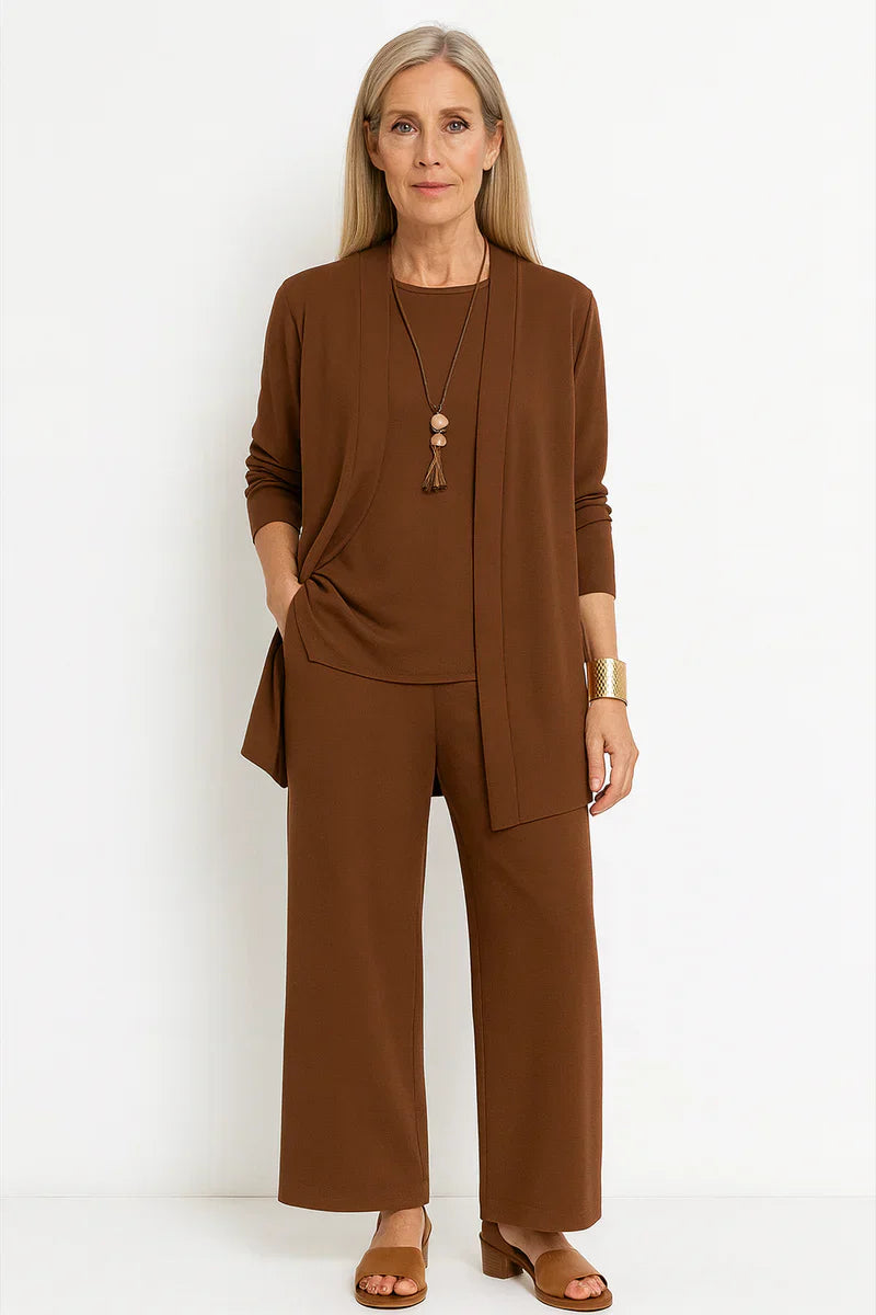 Fialová | Elegantní 3-dílná souprava