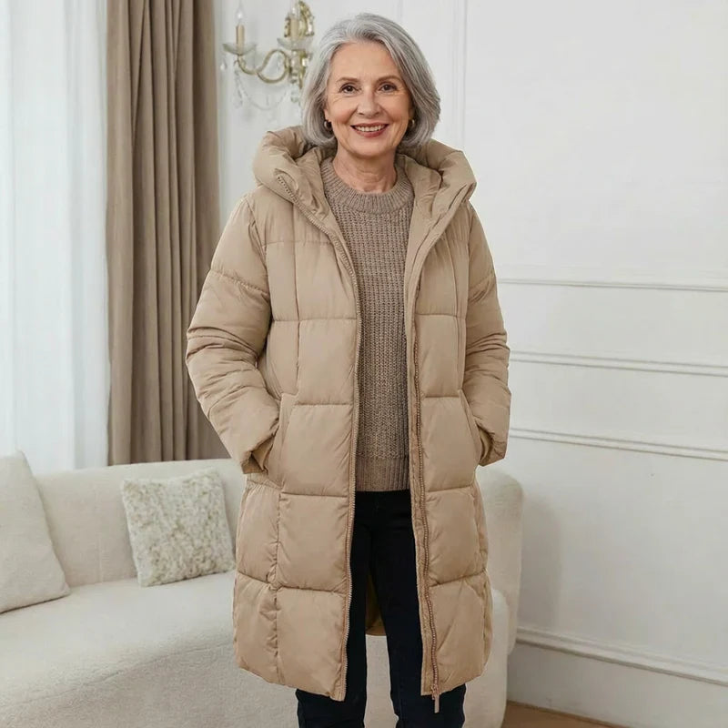 Campbell™ | Prošívaná bunda s kapucí