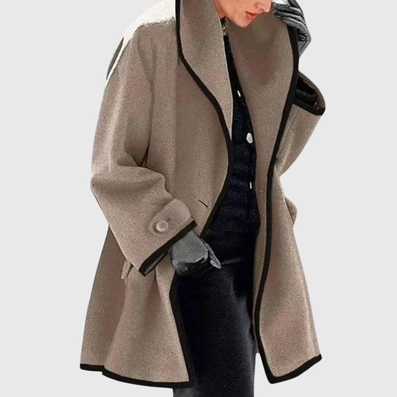 Fialová | Elegantní a Trendy Fleecová Bunda