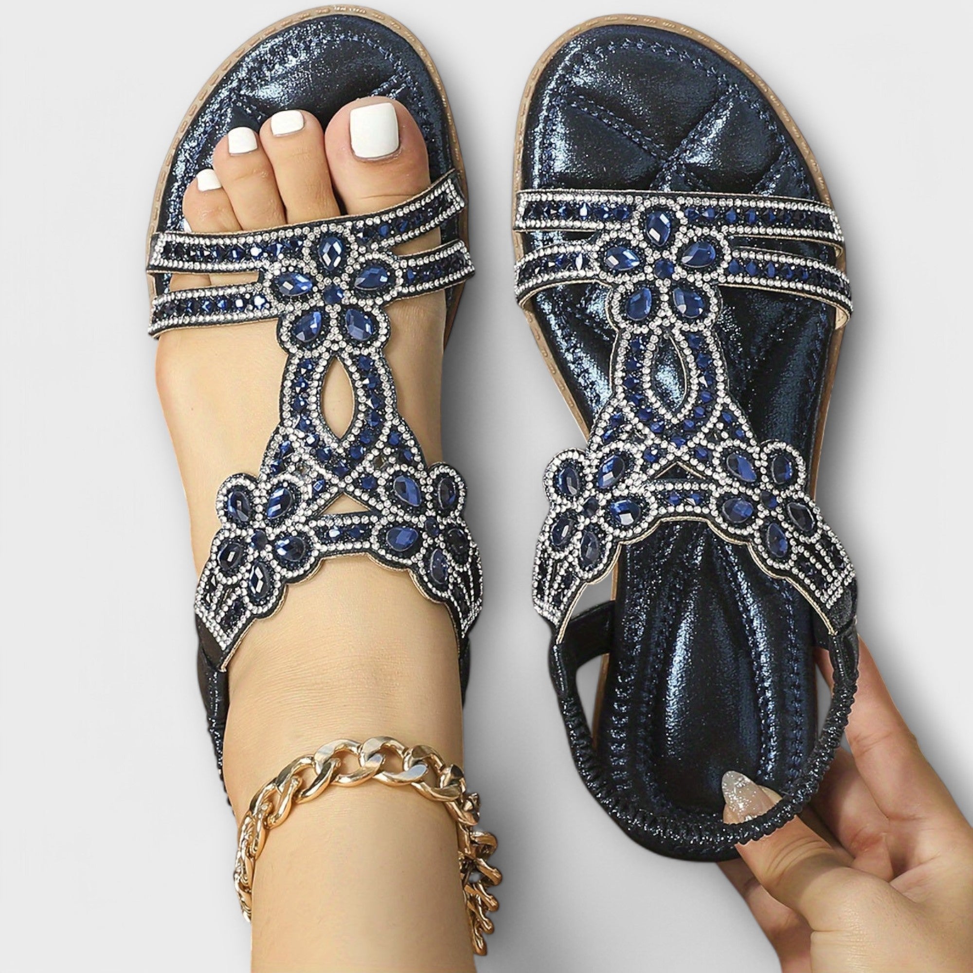 Rosalie - Ortopedické sandály v boho stylu
