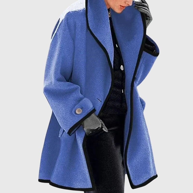 Fialová | Elegantní a Trendy Fleecová Bunda