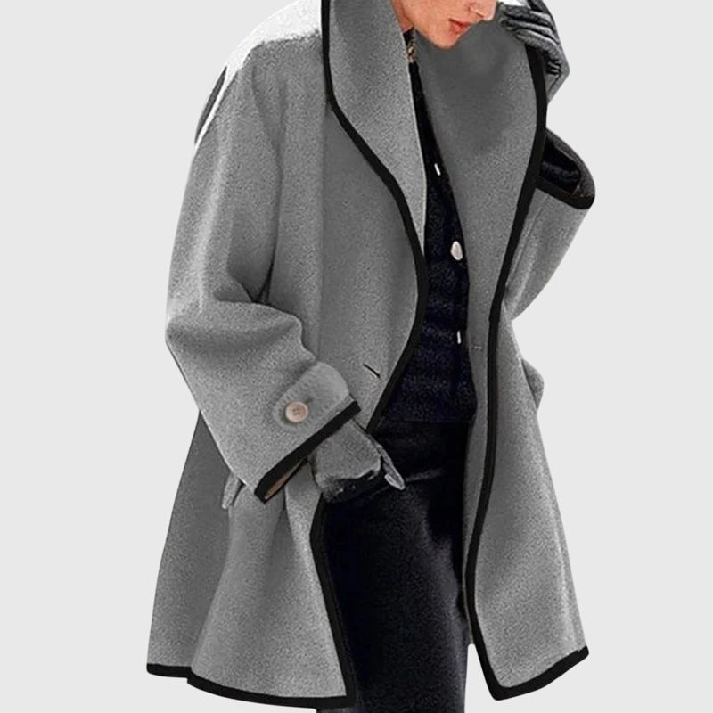 Fialová | Elegantní a Trendy Fleecová Bunda