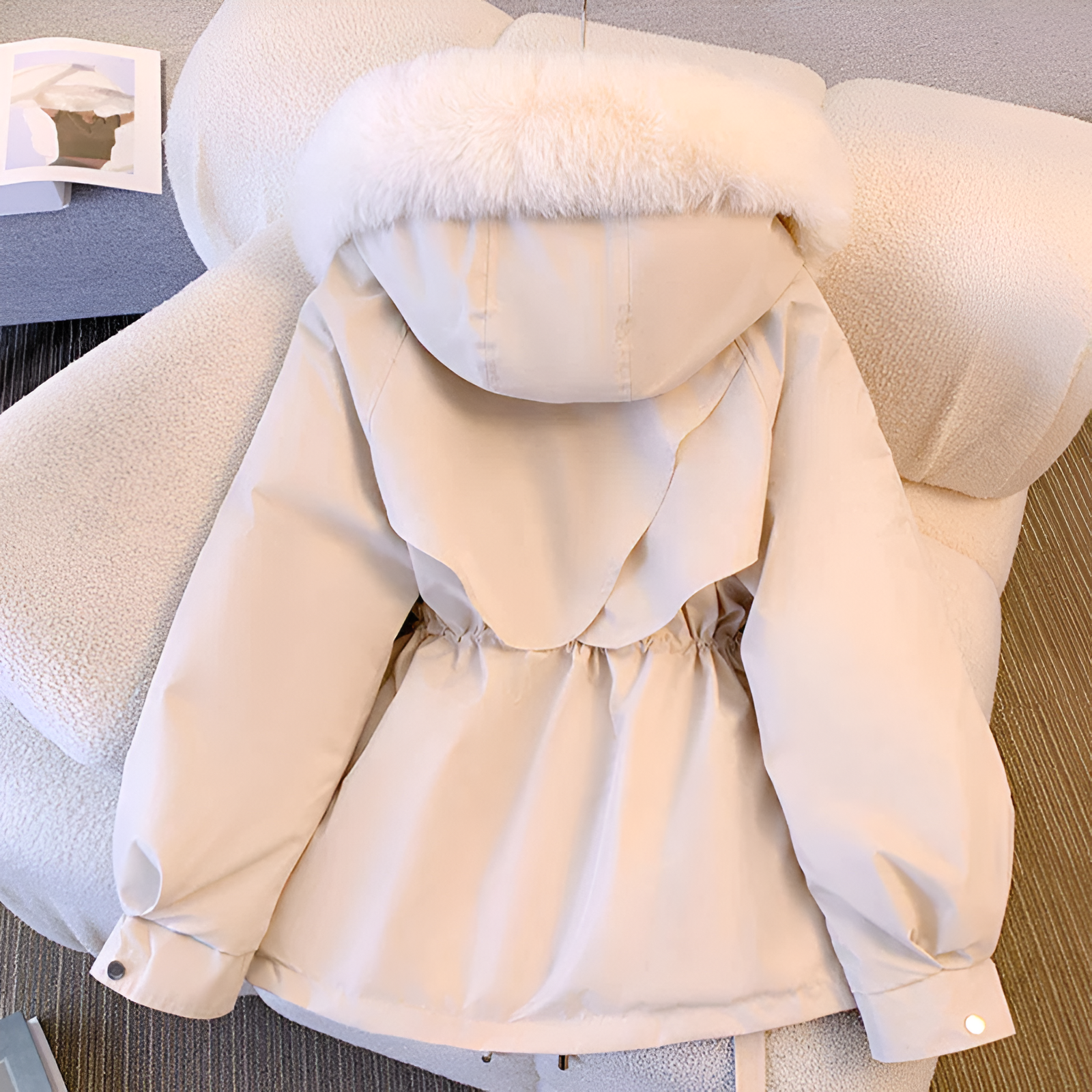 Fialová | Elegantní zimní bunda