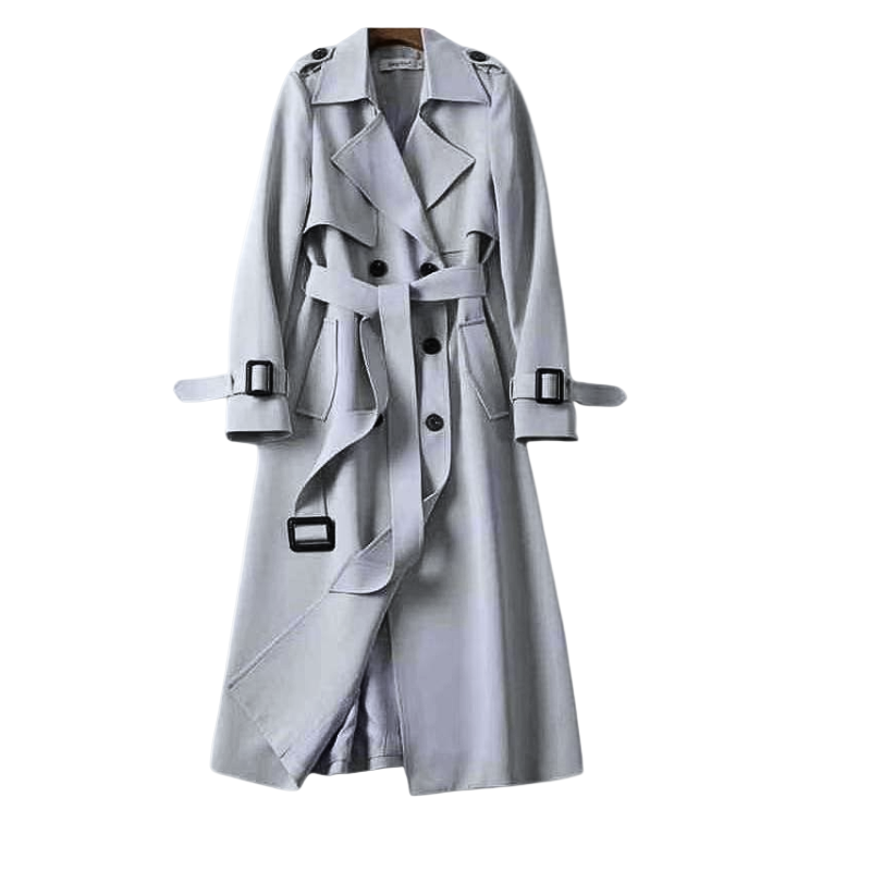 Fialová | Stylový elegantní trenčkot