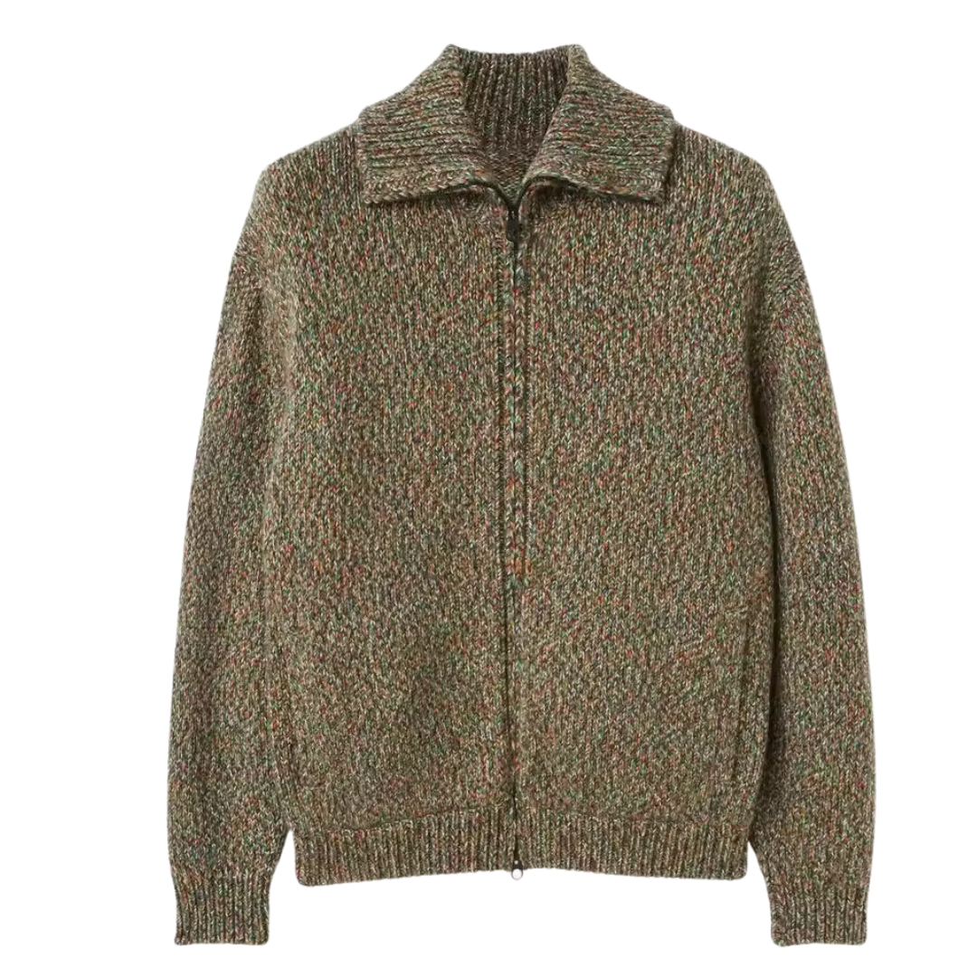 Savrani™ | Bomber s zipem z alpaky